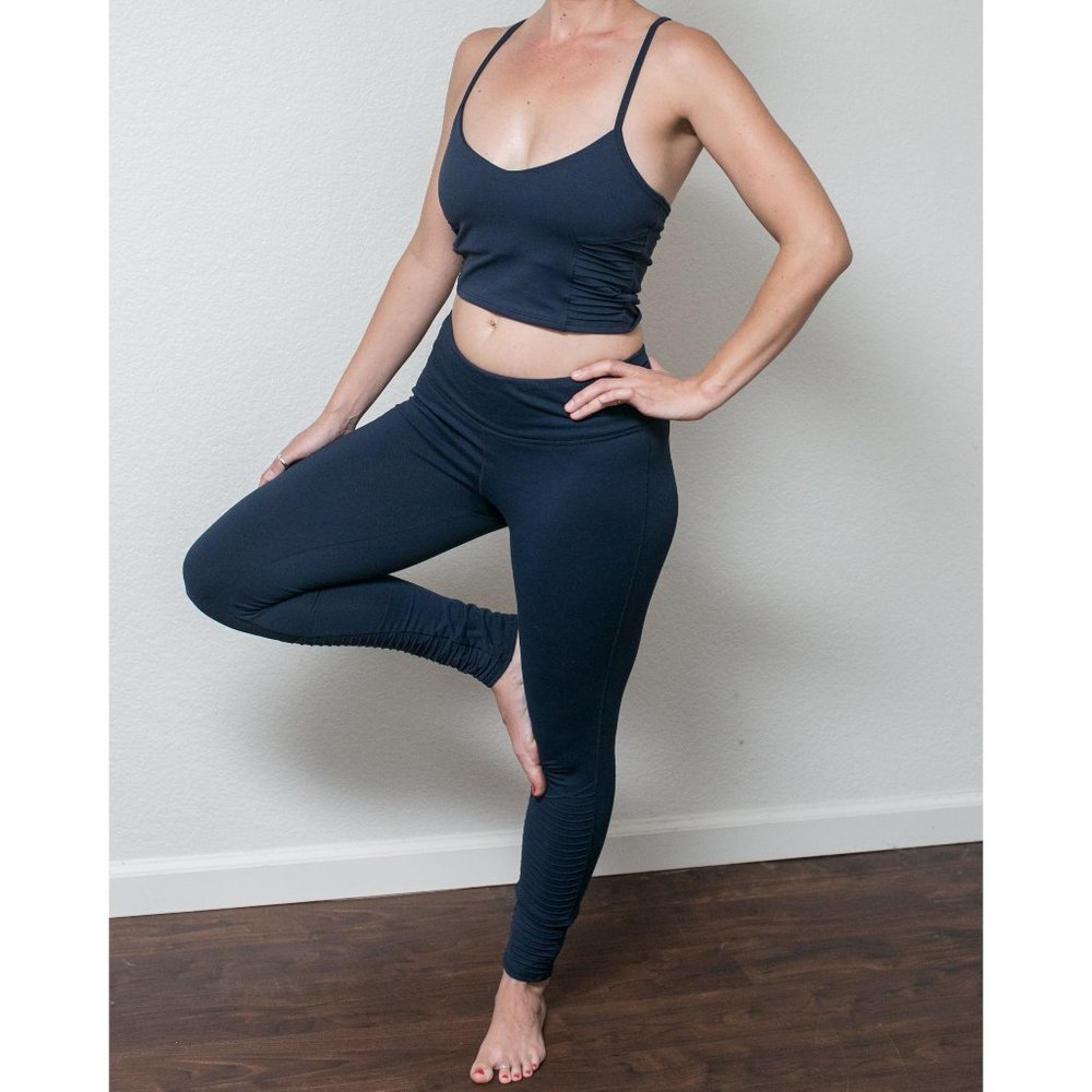 Threads 4 Thought Navy Leggings